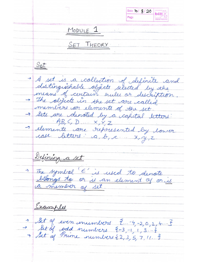 DSTL Notes 1 | PDF