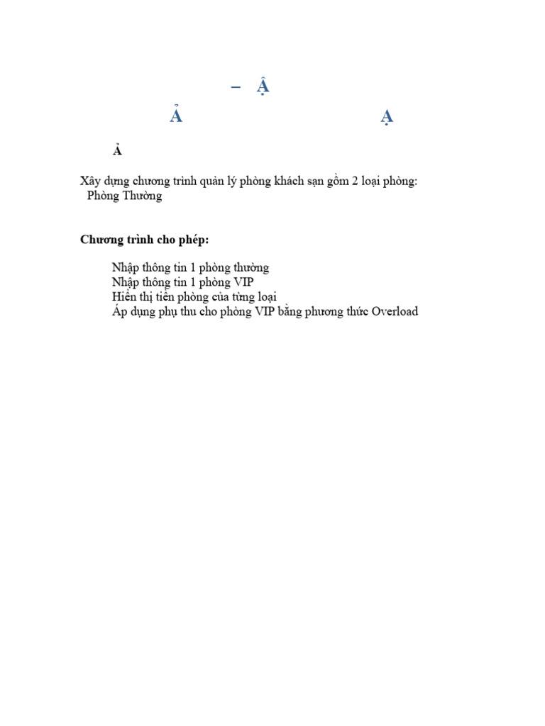 Lab 5 6 QuanLyPhongKhachSan | PDF