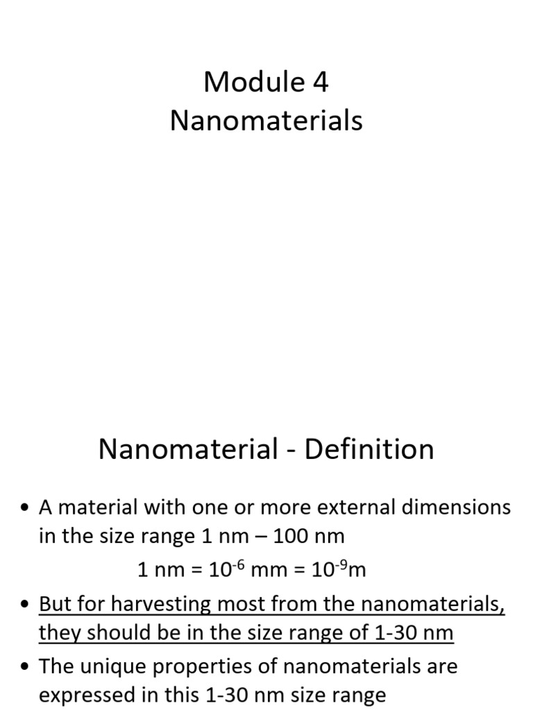 Nano Material 1 | PDF | Nanomaterials | Nanowire