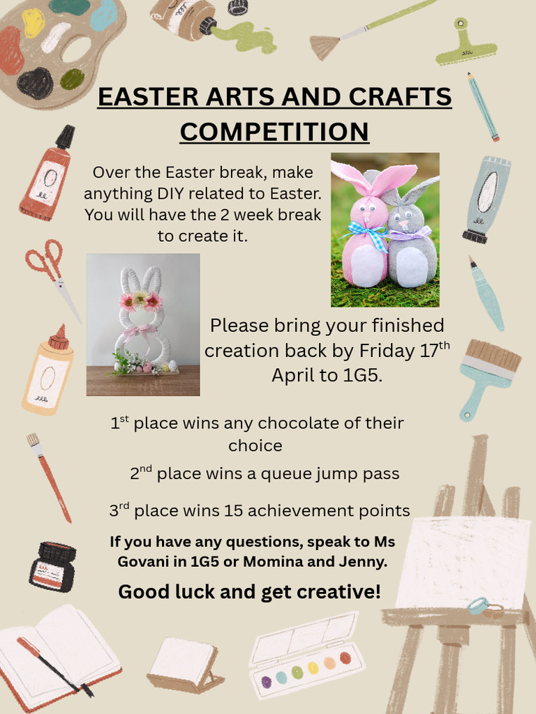 Easter Arts and Crafts Competition | PDF