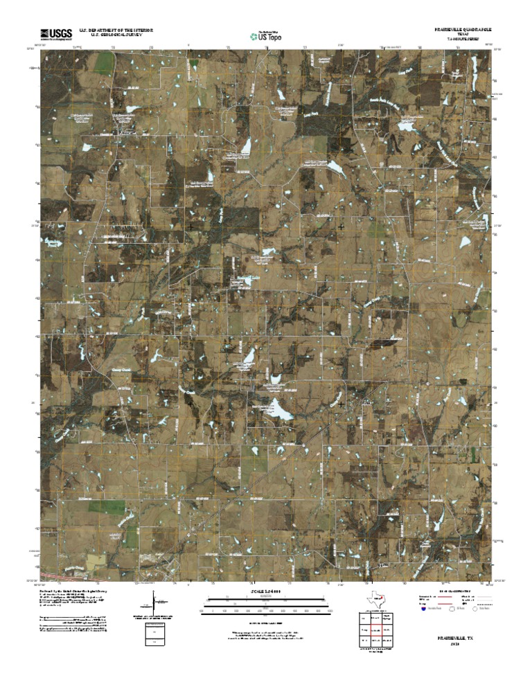 Prairieville, TX 7.5-Minute Map | PDF | Science & Mathematics