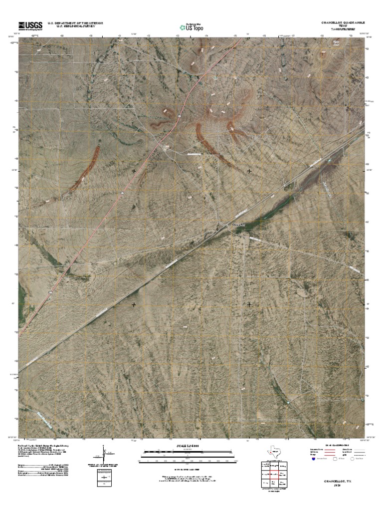 Topographic Map of Chancellor | PDF