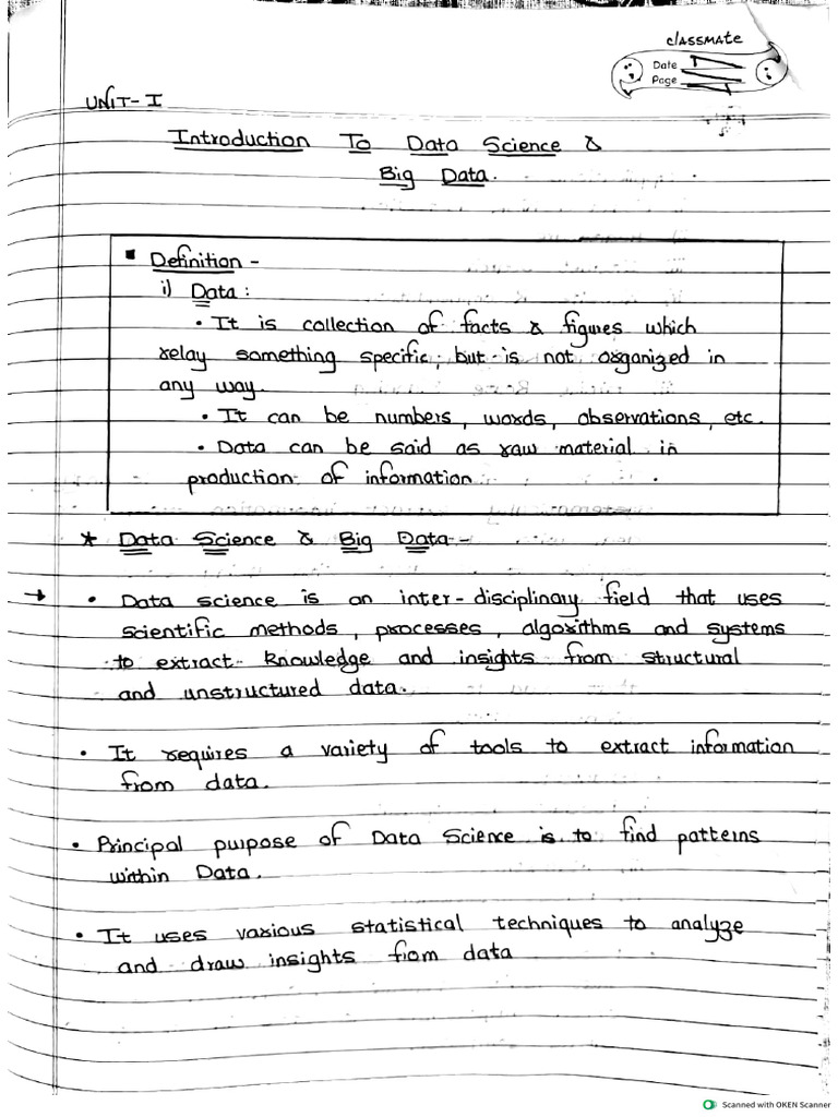 DSBDA Insem Notes by DK | PDF