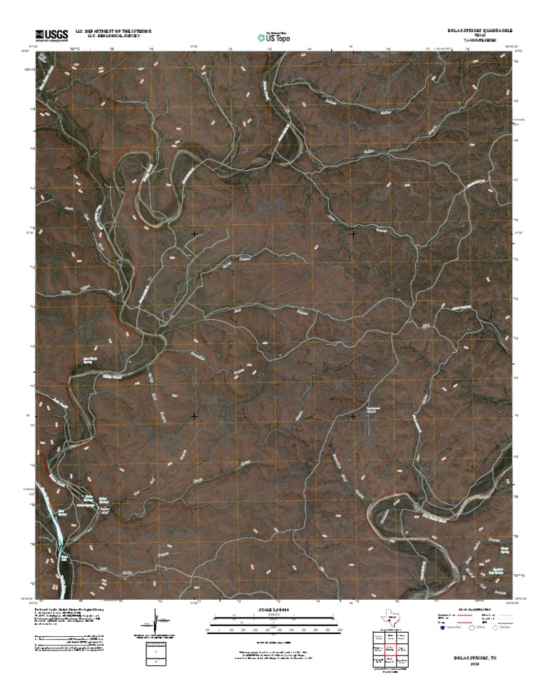 Topographic Map of Dolan Springs United States Geological Survey