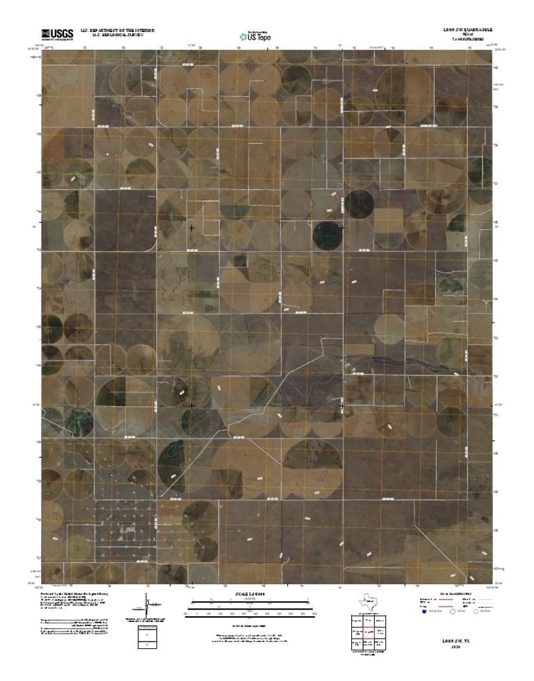 Topographic Map of Loop SW | PDF | United States Geological Survey ...