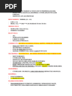 Hematology Mnemonics Overview | PDF | Anemia | Coagulation
