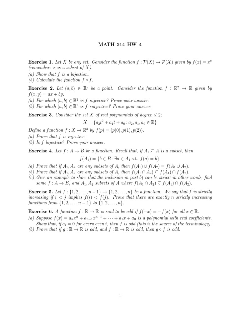 314HW4 | PDF