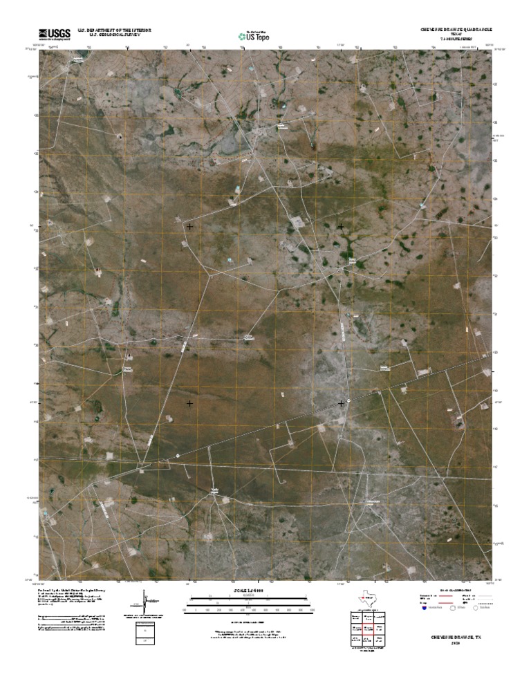 Topographic Map of Cheyenne Draw SE | PDF