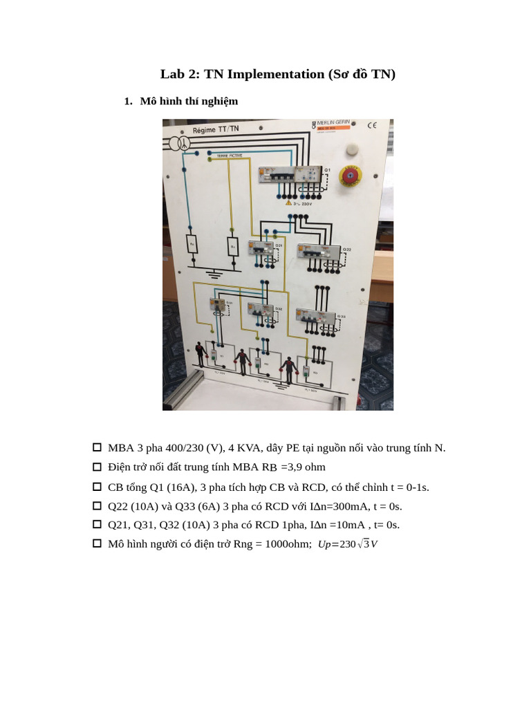 Lab 2 - Sơ Đ TN | PDF