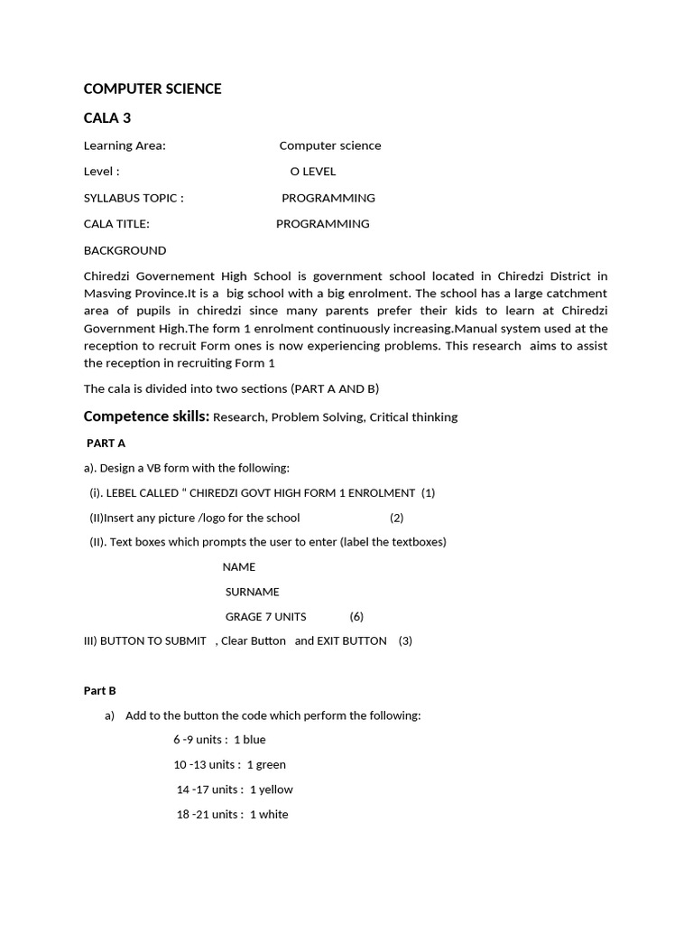 Computer Calas | PDF