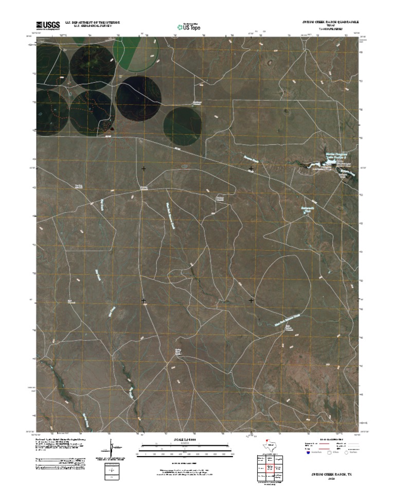 Spring Creek Ranch Map Overview | PDF | Geomatics | United States ...