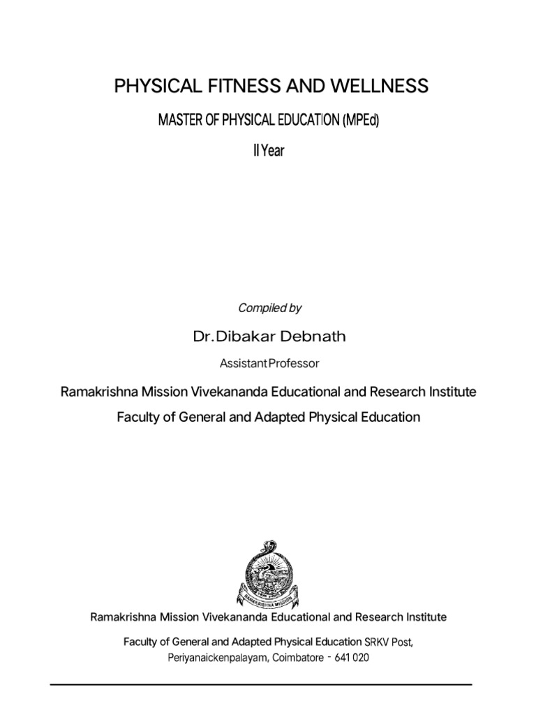 Physical Fitness and Wellness-2024-FINAL | PDF | Physical Fitness ...