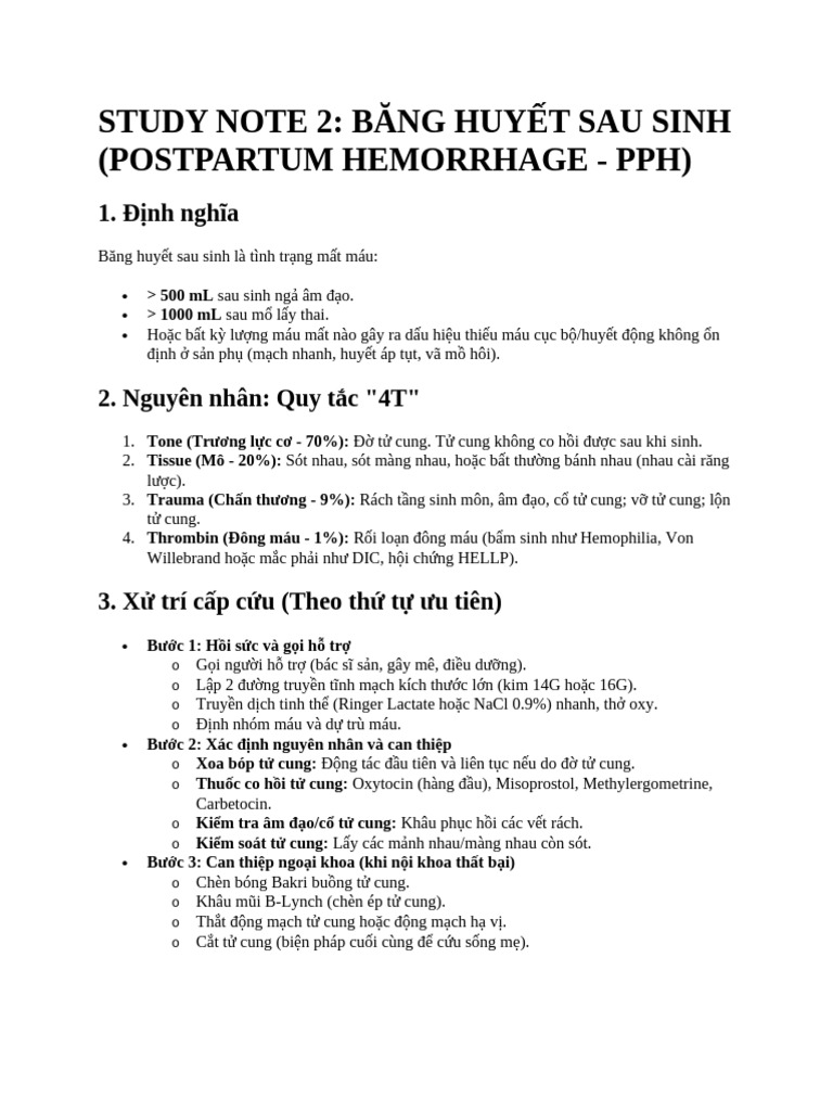 Study Note 2 | PDF