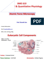 BME 610 Experimental & Quantitative Physiology: Prof. Shamik Sen