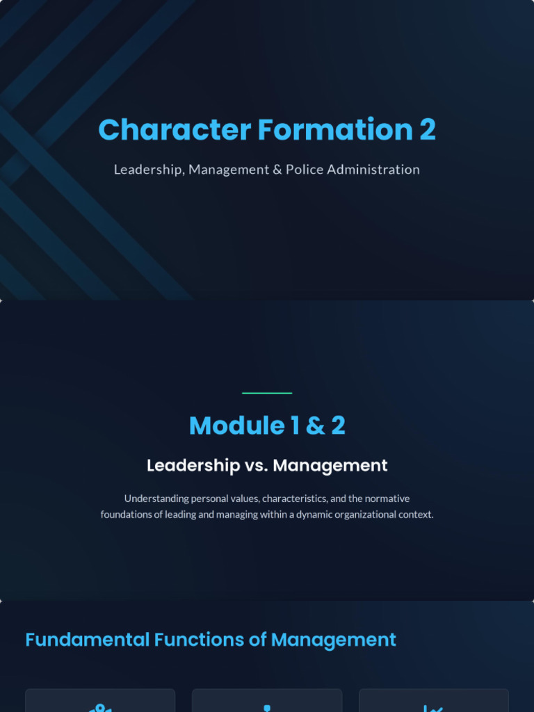 Character Formation 2 | PDF