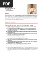 DCDP Job Description: Bakery & Pâtisserie | PDF