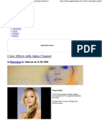 Color Effects With Alpha CH