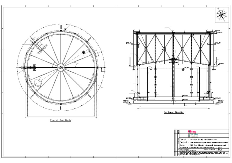 11.gas Holder Drawing Details | PDF