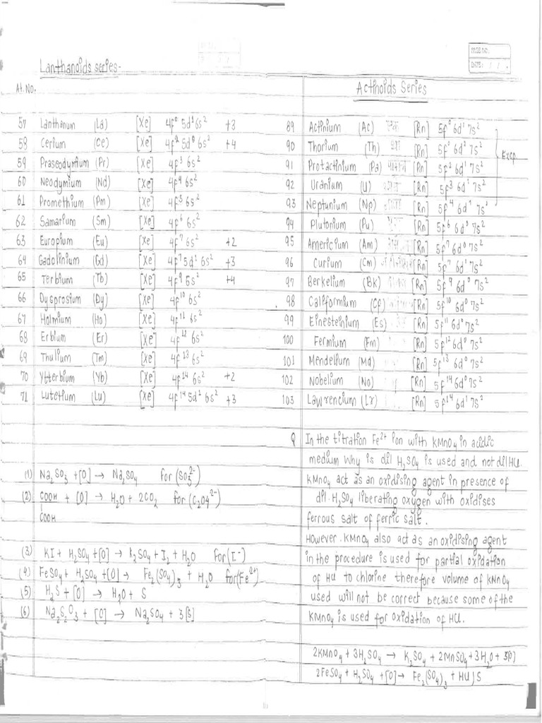 Hand Written Notes 1 | PDF