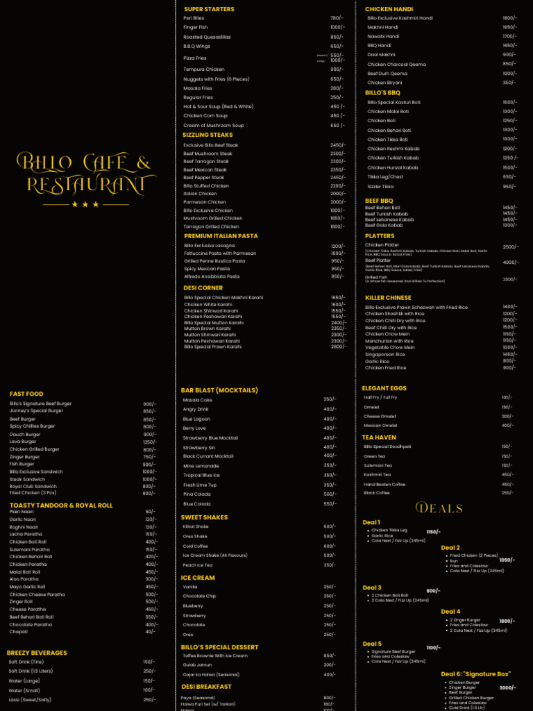 Takeaway Menu FINAL | PDF | Kebab | Hamburgers