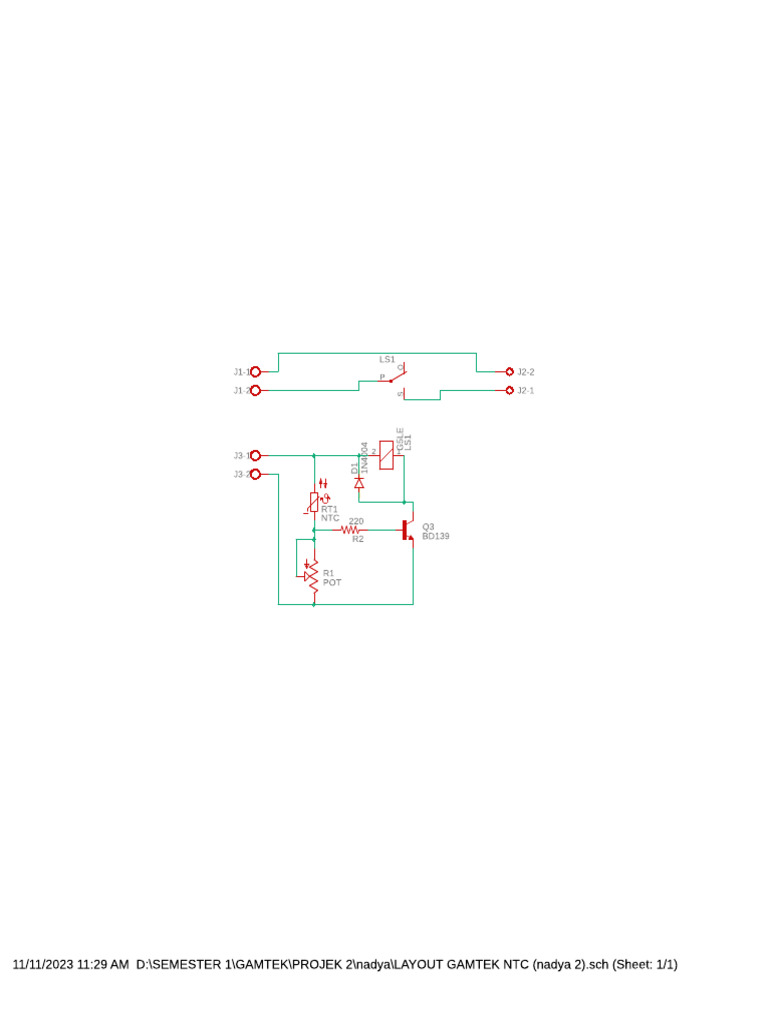 Layout Gamtek NTC (Nadya 2) | PDF