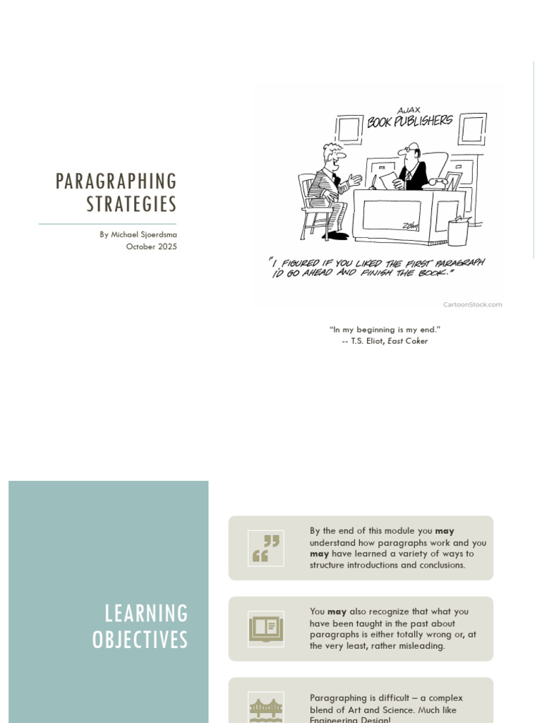 Paragraph Ing Strategies | PDF | Geometry | Matrix (Mathematics)