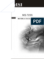 Manual MS-7255