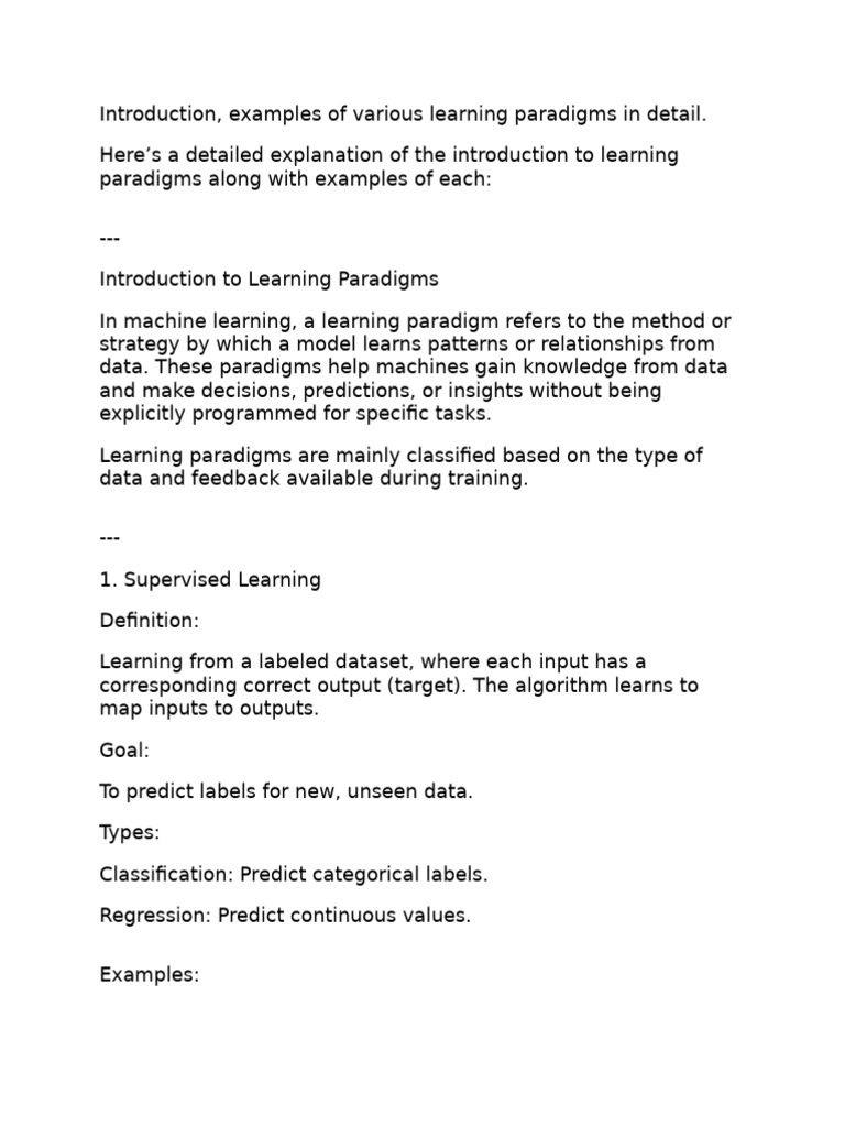 Introduction, Examples of Vari | PDF | Information Technology ...