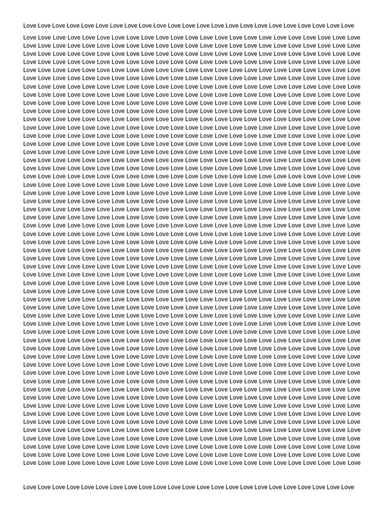 Love | PDF