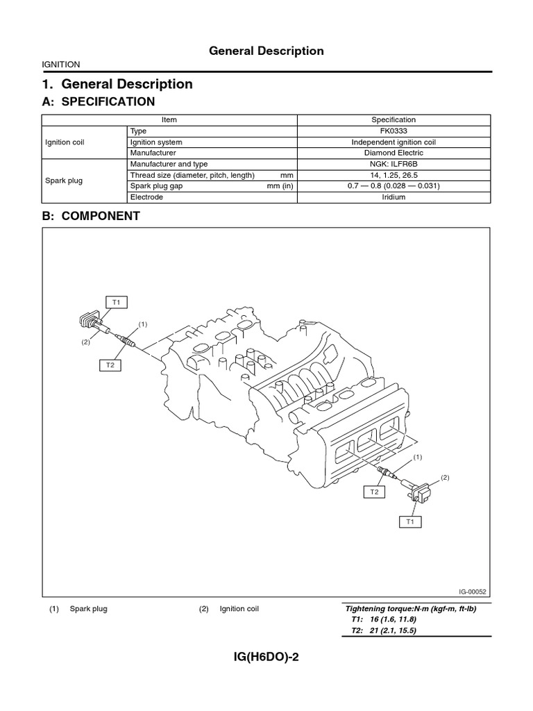 Ignition | PDF | Electrical Connector | Ignition System