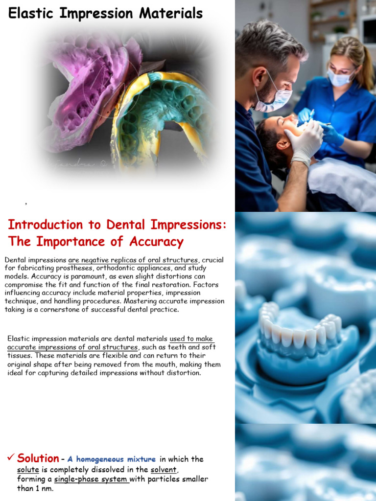 Impression Materials L 3 | PDF | Colloid | Chemical Substances