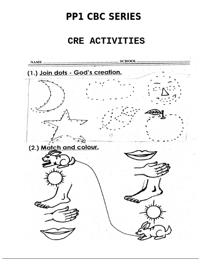Cre Activities Pp1 | PDF