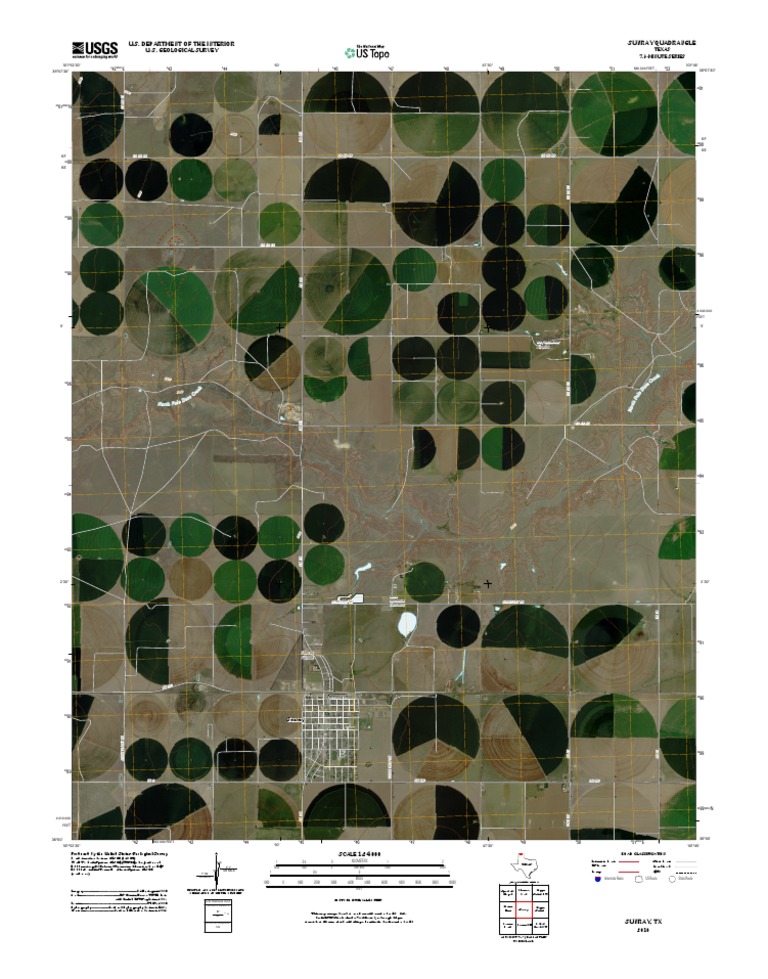 Topographic Map of Sunray PDF United States Geological Survey