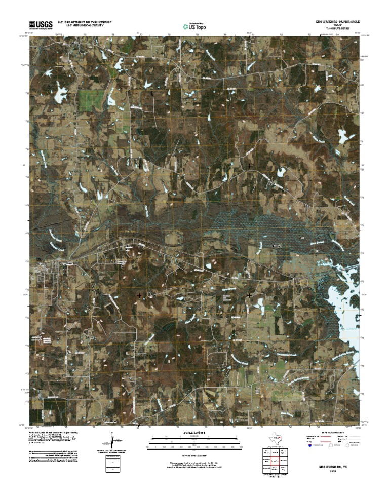 Topographic Map of Brownsboro PDF