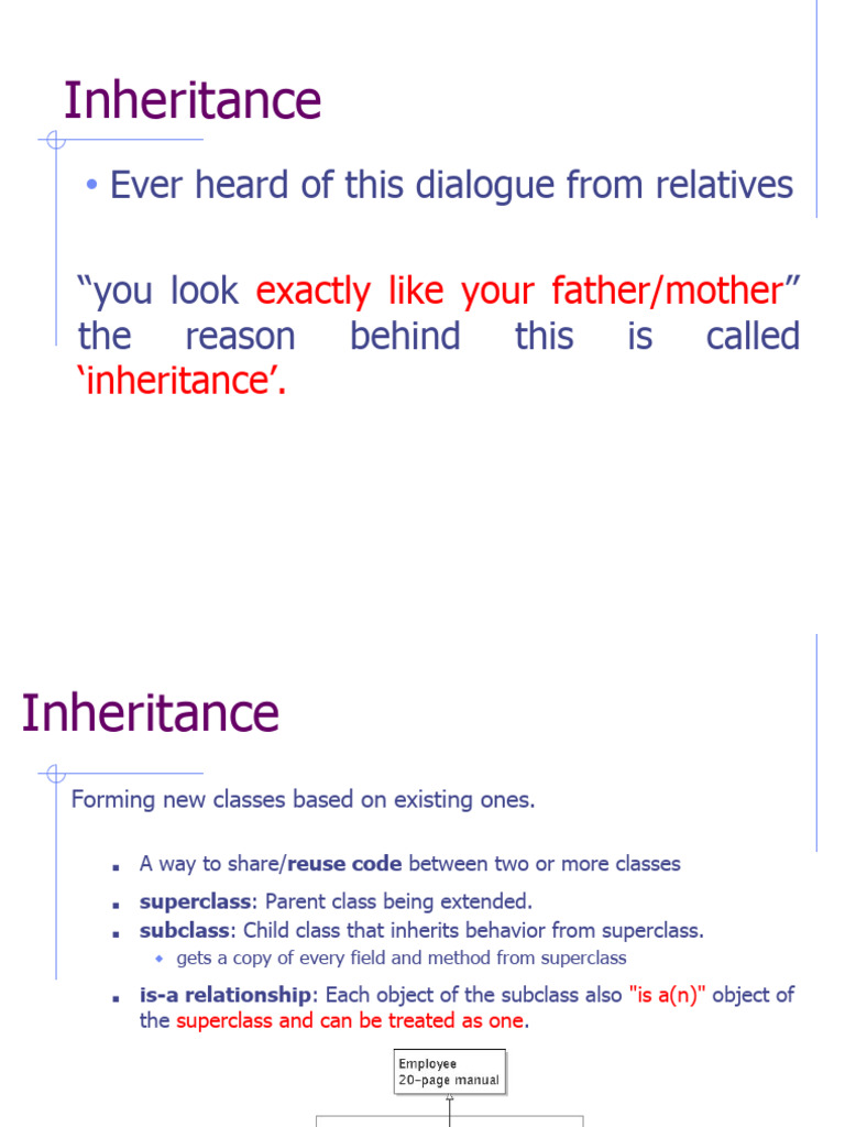 Inheritance | PDF