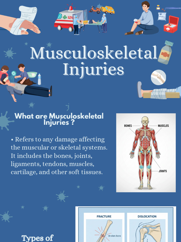 Musculoskeletal Injuries | PDF | Human Musculoskeletal System | First Aid
