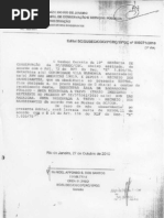 Notificação de Zero Dias da Prefeitura do Rio Contra a Vila Harmonia