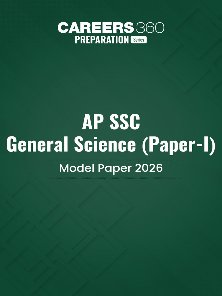 AP SSC General Science (Paper-I) Model Paper 2026 - 1772516882648 | PDF