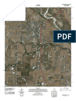 Topographic Map of Burkburnett