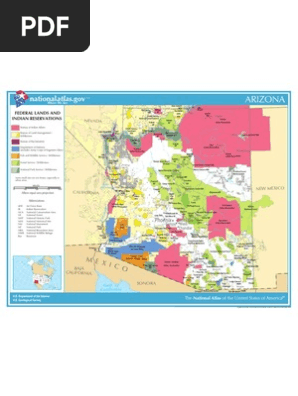 Arizona Reservations Map Reservation, Arizona (AZ) Profile: