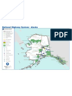Map of Alaska - National Highway System