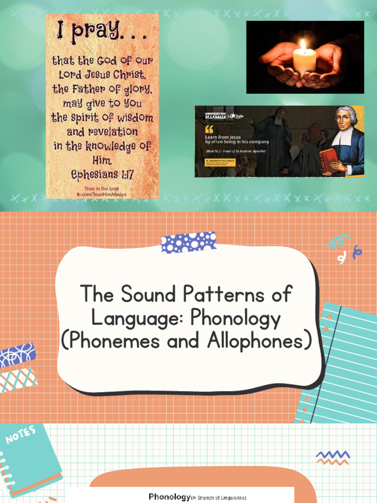 The Sound Patterns of Language Phonology | PDF