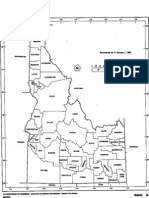 Outline Map of Idaho