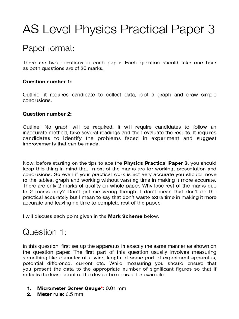 P3 Physics Notes | PDF