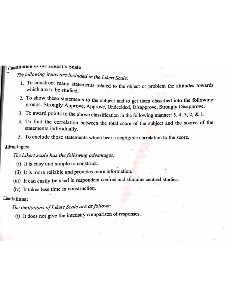 Likert Scale | PDF