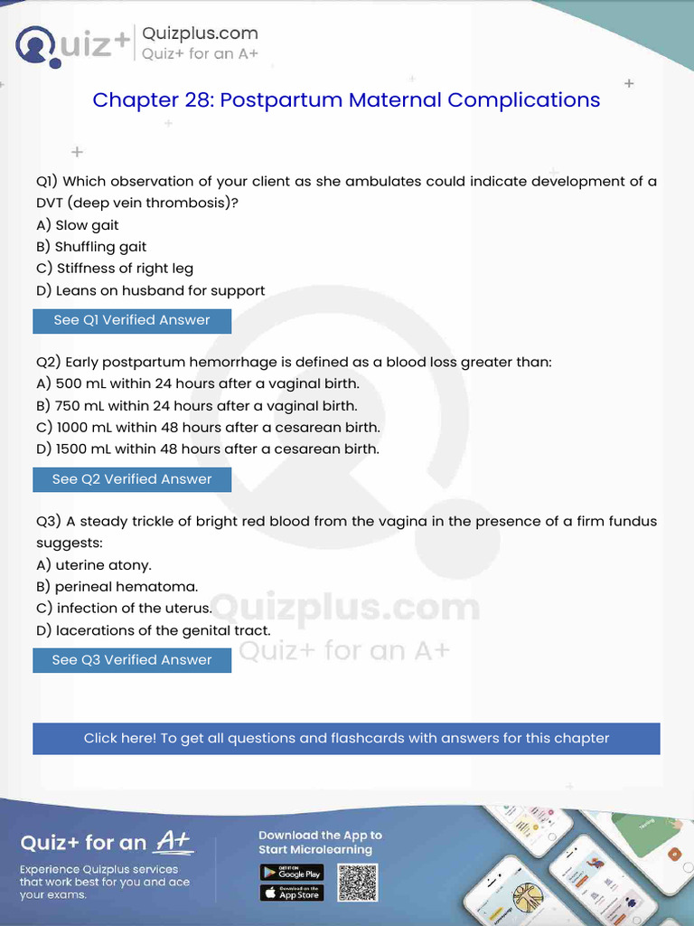 Which Observation of Your Client as She Ambulates Could Indicate ...
