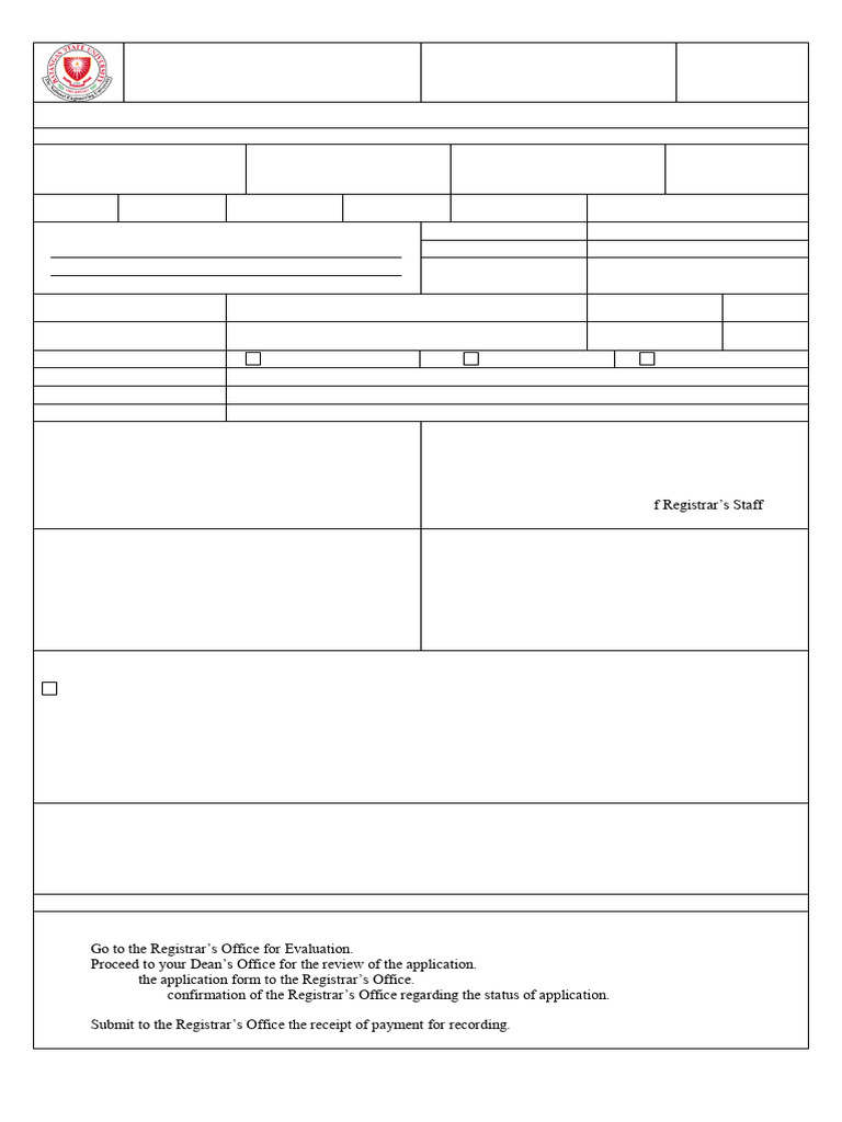 BatStateU FO REG 10 - Application For Graduation - Rev. 02 | PDF | Thesis