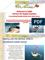 A Recreational Hookah-Diving, Home Study Course.
