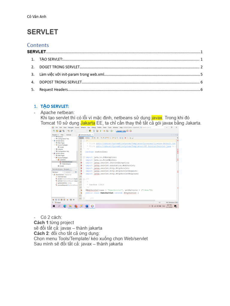 01 ExampleForServlet | PDF