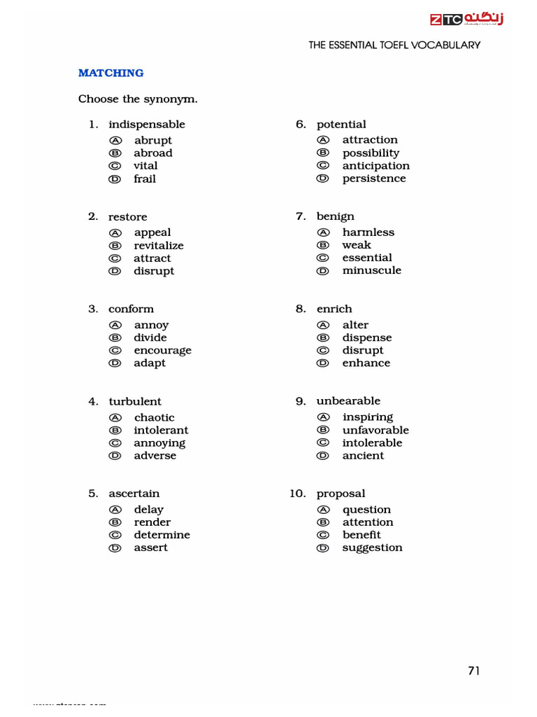 TOEFL Activities Lesson 3 | PDF | Infrared | Noise